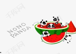 吃瓜娱乐素材图片高清